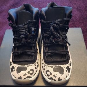 Nike Air Jordan Retro 11 PS Animal Instinct Black; Size 1Y